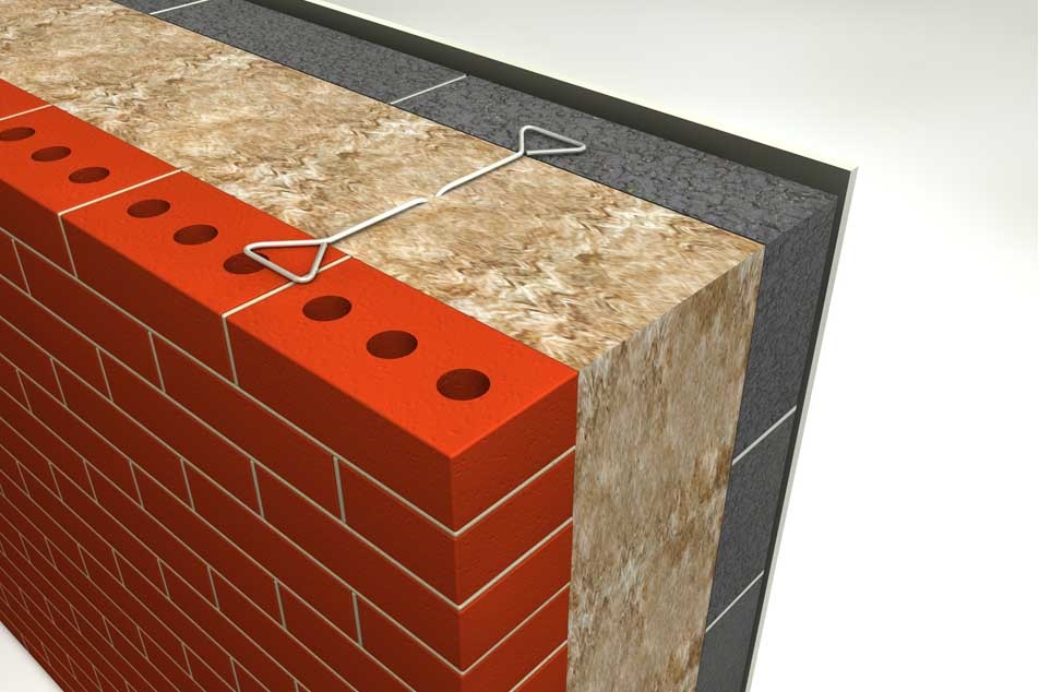 Cavity wall insulation graphic - PCA